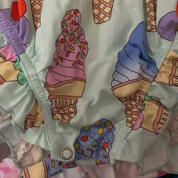 Size 4/5 handmade RueMuu ice cream dress - Picture 2 of 2